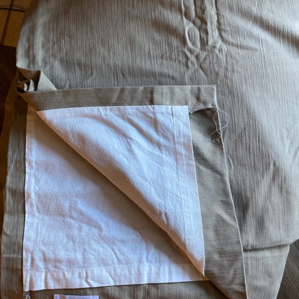Restoration Hardware twill curtains 50x108